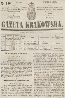 Gazeta Krakowska. 1841, nr 156