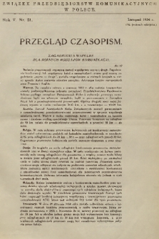 Przegląd Czasopism. R. 5, 1934, nr 51