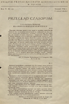 Przegląd Czasopism. R. 5, 1934, nr 52