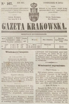 Gazeta Krakowska. 1841, nr 167