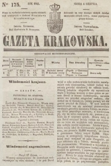 Gazeta Krakowska. 1841, nr 175