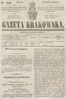 Gazeta Krakowska. 1841, nr 176