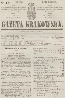 Gazeta Krakowska. 1841, nr 177