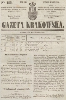 Gazeta Krakowska. 1841, nr 186