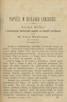 Homiletyka : pismo miesięczne poświęcone kaznodziejstwu i życiu duchownemu. R. 4, 1901, t. 6, Czerwiec