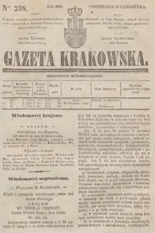 Gazeta Krakowska. 1841, nr 238