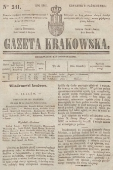 Gazeta Krakowska. 1841, nr 241