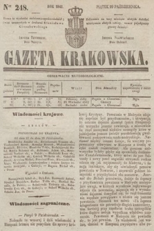 Gazeta Krakowska. 1841, nr 248