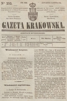 Gazeta Krakowska. 1841, nr 252