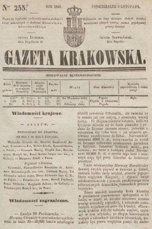 Gazeta Krakowska. 1841, nr 255