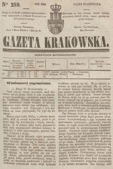 Gazeta Krakowska. 1841, nr 259