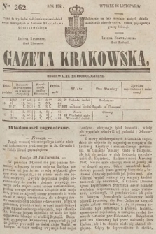 Gazeta Krakowska. 1841, nr 262