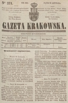 Gazeta Krakowska. 1841, nr 271