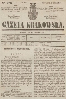 Gazeta Krakowska. 1841, nr 276