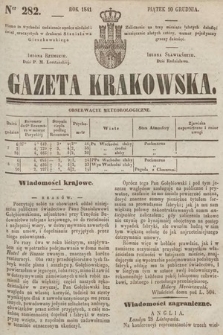 Gazeta Krakowska. 1841, nr 282