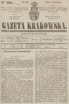 Gazeta Krakowska. 1841, nr 283