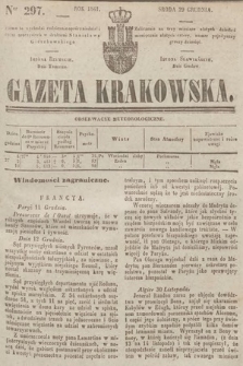 Gazeta Krakowska. 1841, nr 297