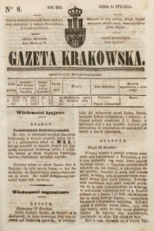Gazeta Krakowska. 1843, nr 8