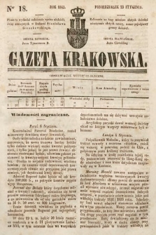 Gazeta Krakowska. 1843, nr 18