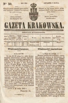 Gazeta Krakowska. 1843, nr 50