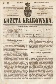 Gazeta Krakowska. 1843, nr 53