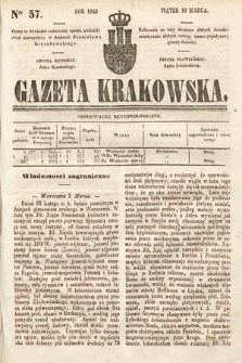 Gazeta Krakowska. 1843, nr 57