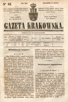 Gazeta Krakowska. 1843, nr 62