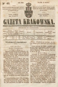 Gazeta Krakowska. 1843, nr 63