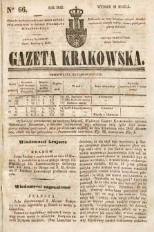 Gazeta Krakowska. 1843, nr 66