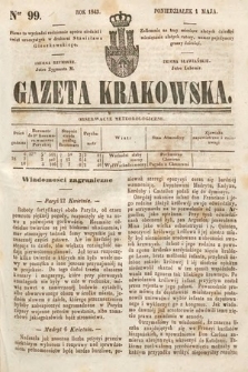 Gazeta Krakowska. 1843, nr 99