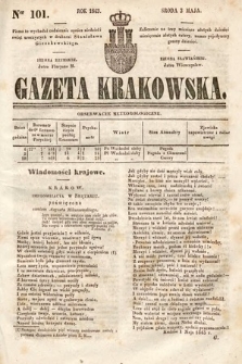 Gazeta Krakowska. 1843, nr 101