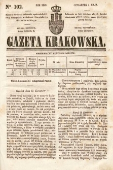 Gazeta Krakowska. 1843, nr 102