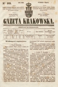 Gazeta Krakowska. 1843, nr 105