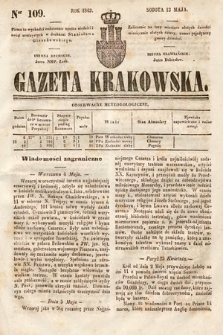 Gazeta Krakowska. 1843, nr 109