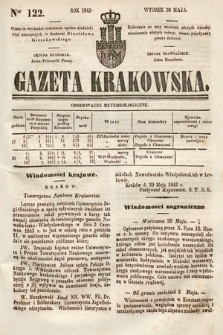Gazeta Krakowska. 1843, nr 122