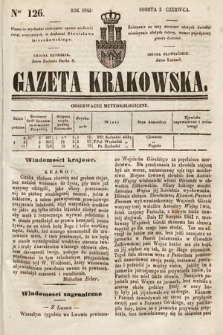 Gazeta Krakowska. 1843, nr 126