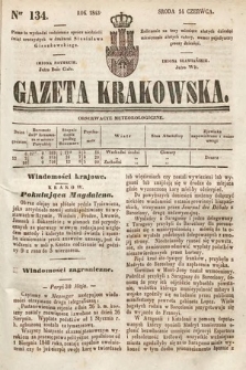 Gazeta Krakowska. 1843, nr 134