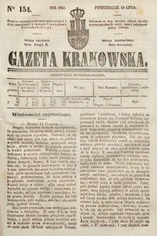 Gazeta Krakowska. 1843, nr 154