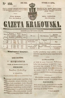 Gazeta Krakowska. 1843, nr 155