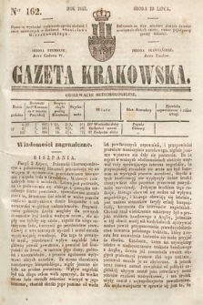Gazeta Krakowska. 1843, nr 162