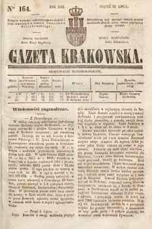 Gazeta Krakowska. 1843, nr 164