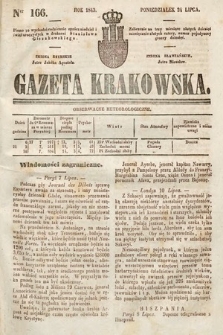 Gazeta Krakowska. 1843, nr 166