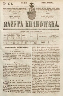 Gazeta Krakowska. 1843, nr 171