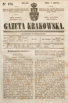 Gazeta Krakowska. 1843, nr 174
