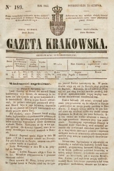 Gazeta Krakowska. 1843, nr 189