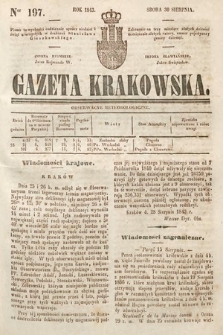 Gazeta Krakowska. 1843, nr 197