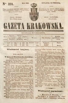 Gazeta Krakowska. 1843, nr 221