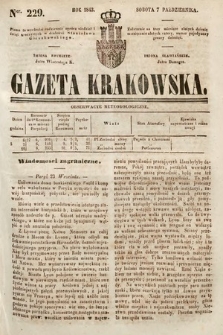 Gazeta Krakowska. 1843, nr 229