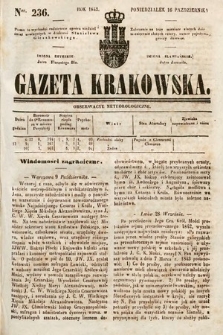 Gazeta Krakowska. 1843, nr 236