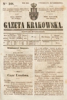 Gazeta Krakowska. 1843, nr 248